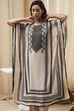 Black Polyester Printed Fusion Set image number 7