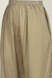 Beige Cotton Hand Embroidered Unstitched Suit Set image number 3
