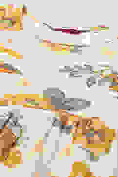 Off White Cotton Anarkali Suit Set image number 1