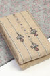 Beige Chanderi Unstitched Suit Set image number 5
