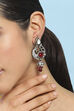 Red Brass Drop & Danglers image number 1