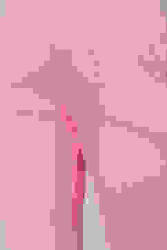 Pink Cotton Anarkali Kurta Churidar Suit Set image number 5