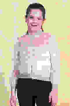 Pink Polyester Jacket image number 5