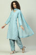 Berry Red Cotton Silk Straight Kurta Salwar Pant Suit Set image number 4