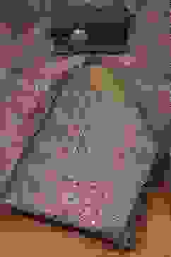 Green Chanderi Blend Printed Embroidered Unstitched Suit Set image number 0