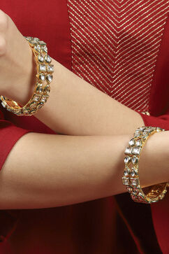 Gold Festive Kade Festive Bangle image number 2