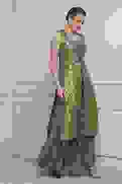 Earthy Grn Polyester Yarndyed Fusion Set image number 5