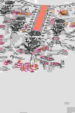 Peach Cotton Straight Kurta Palazzo Suit Set image number 1