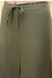 Sage Green Cotton Blend Straight Kurta Palazzo Suit Set image number 2