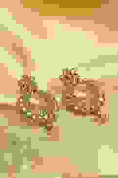 Light Pink Alloy Chaandbali image number 0