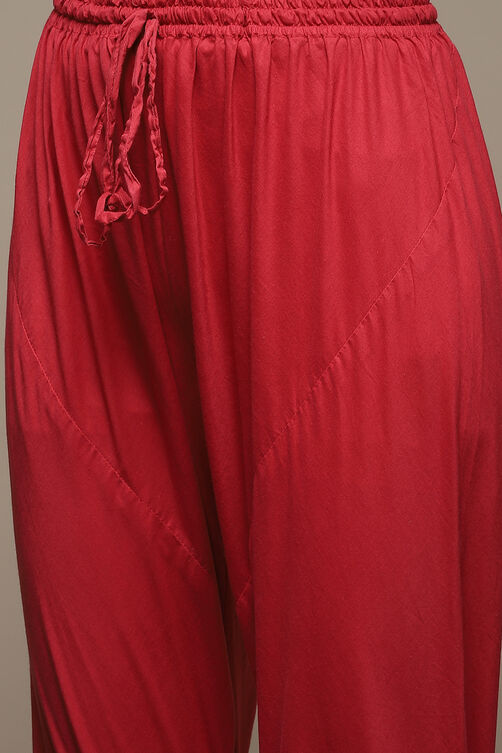 Indigo Cotton Anarkali Kurta Churidar Suit Set image number 2