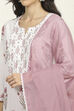 Blue Cotton Unstitched Suit Set image number 2