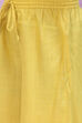 Lime Yellow Rayon Flared Printed Kurta image number 2