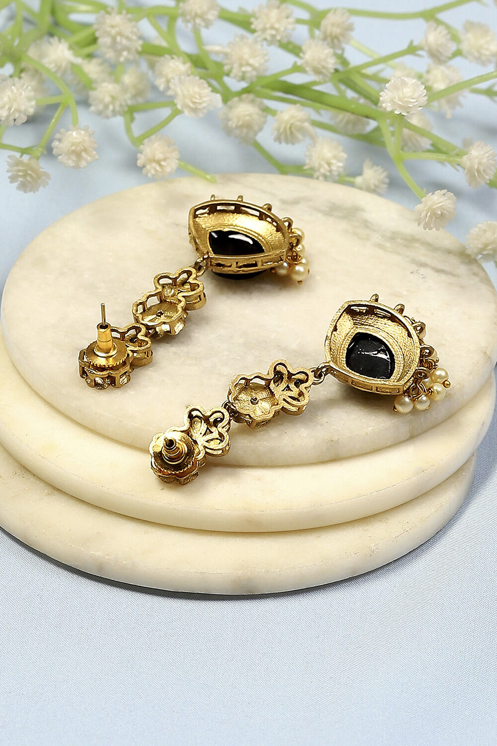 Black Alloy Drop & Danglers image number 2