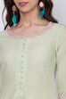 Green Straight Kurta image number 1