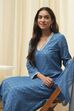 Fuschia Rayon Straight Kurta Pant Suit Set image number 7