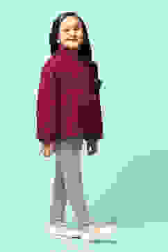 Brown & Red Acrylic Jacket image number 0