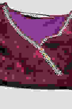 Pink & Purple Polyester Printed 2 Piece Set image number 1