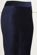 Burgundy Cotton Solid Jeggings image number 1
