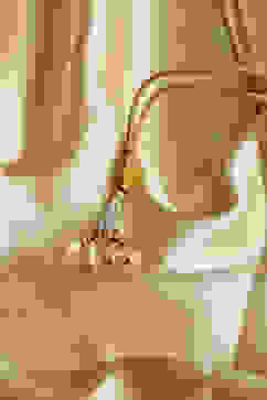 Champagne Alloy Necklace Set image number 2