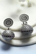 Maroon Brass Drop & Danglers image number 0