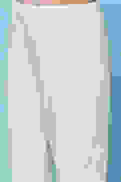 Ivory Cotton Blend Flared Kurta Churidar Suit Set Suit Set image number 2