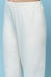 Lilac Cotton Blend Flared Kurta Churidar Suit Set Suit Set image number 2