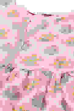 Lilac Cotton Blend Gathered Kurta Suit Set image number 1