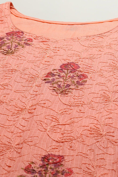 Pista Green Cotton Blend Unstitched Suit set image number 2