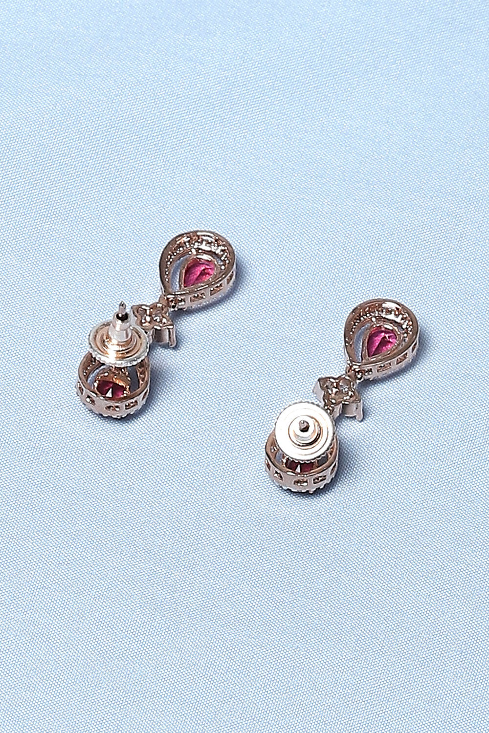 Red Brass Earrings image number 2