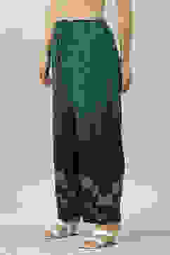 Green Rayon Palazzo image number 3