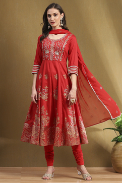 biba red dress Shop Red Indian Suit Sets Online for Women at BIBA
