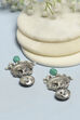 Green Stone Earrings image number 2