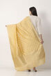 Gold Art Silk Dupatta image number 2