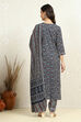 Green Cotton Floral Printed Unstitched Suit Set image number 5