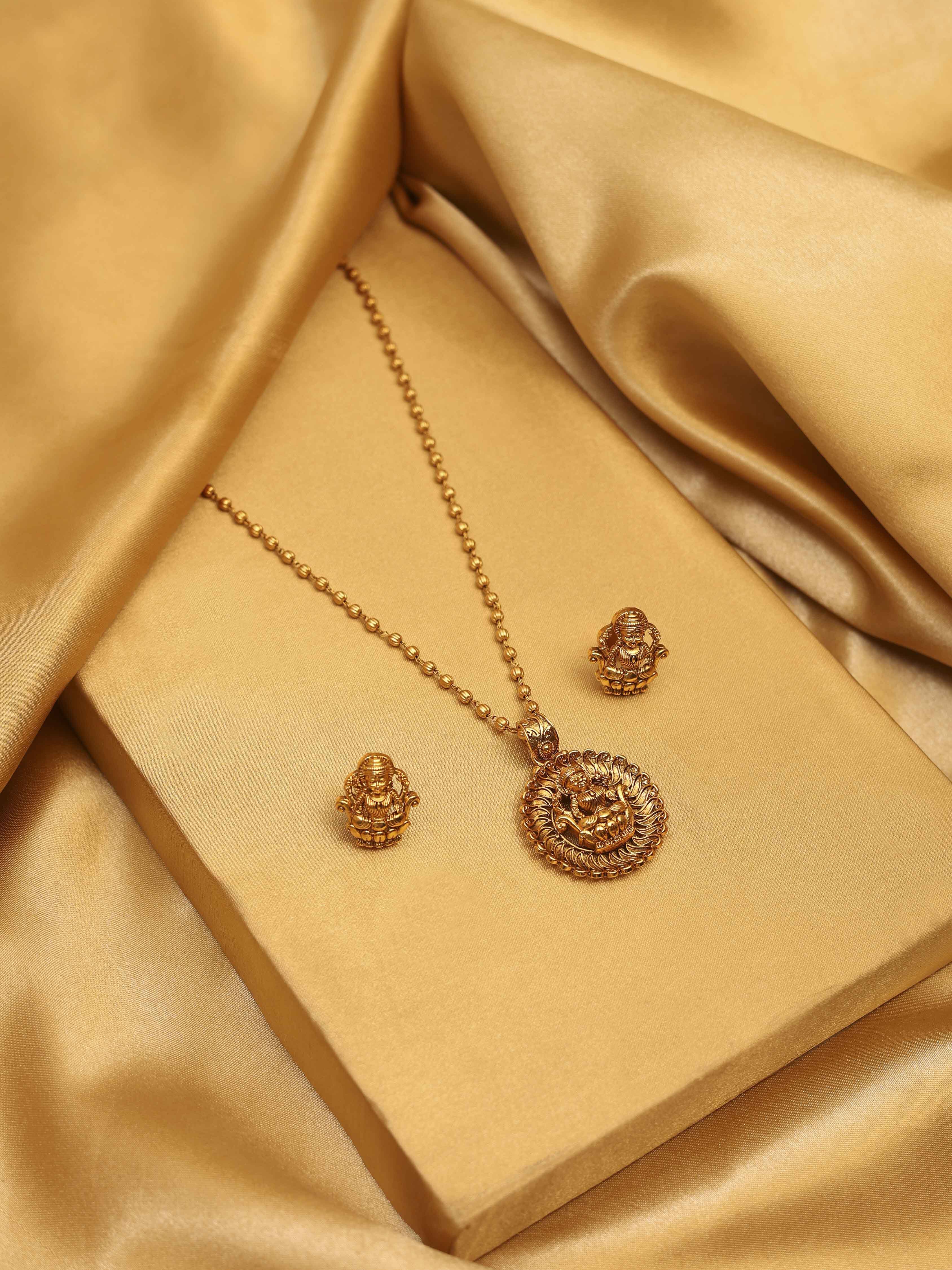 biba Gold Brass Pendant SetGold Brass Pendant Set-picture-93
