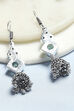 Mint Green Brass Jhumka image number 2