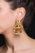 Gold Chandelier Earrings image number 1