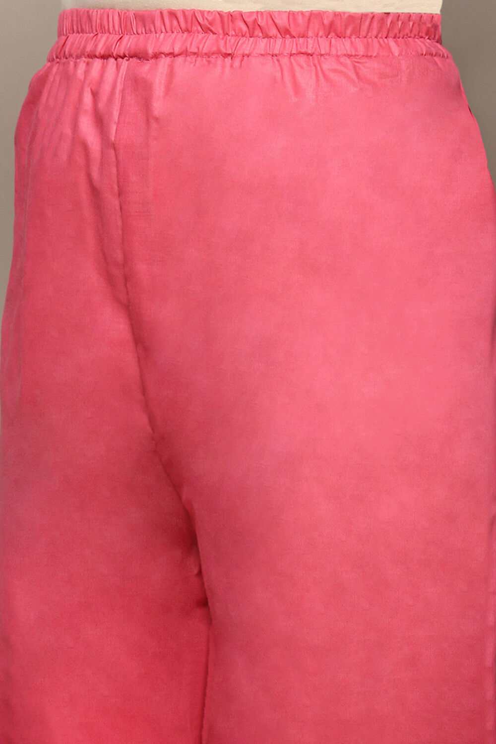 Mustard Cotton Blend Digital Print Unstitched Suit Set image number 3