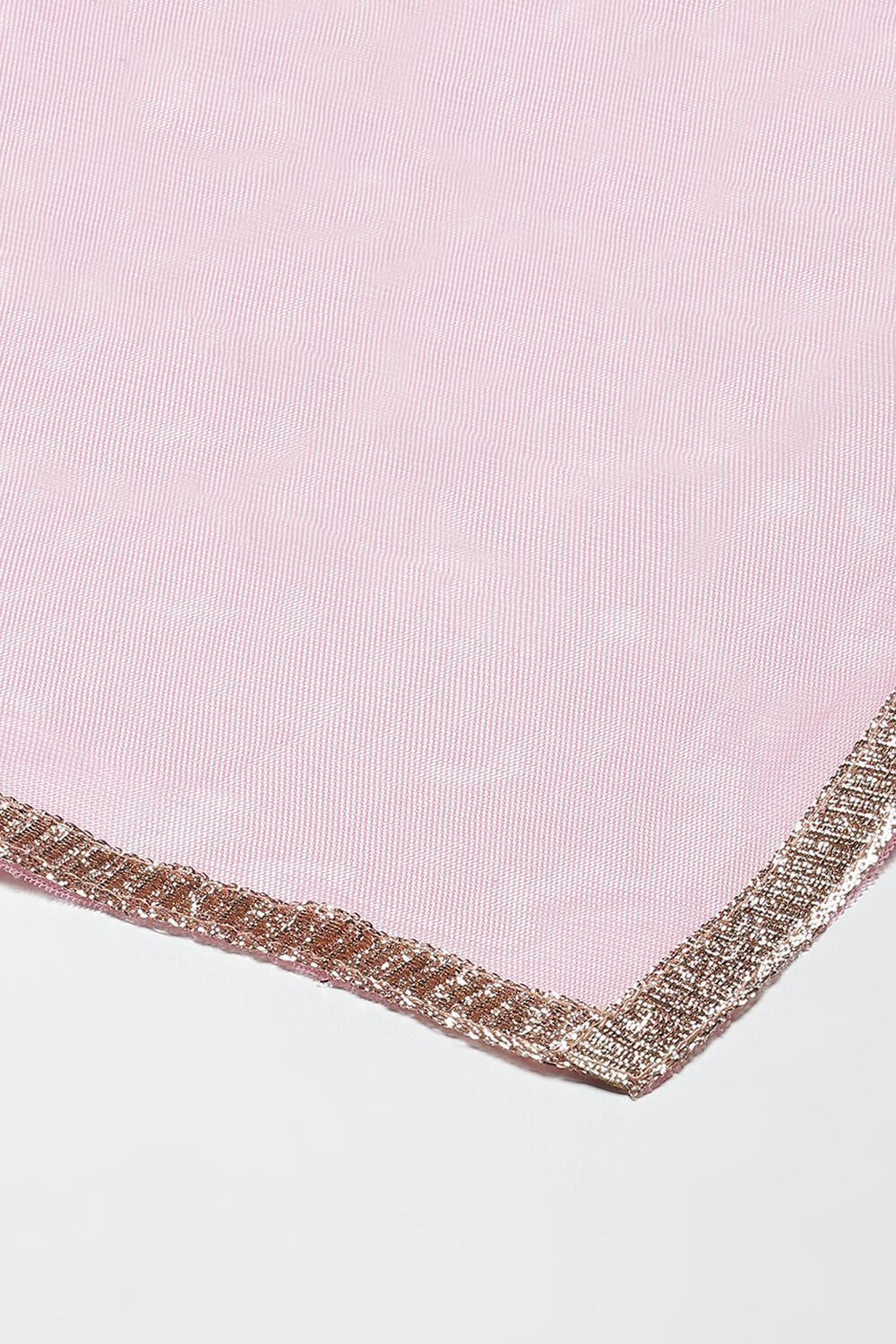 Pink Cotton Short Top Lehenga Set image number 3