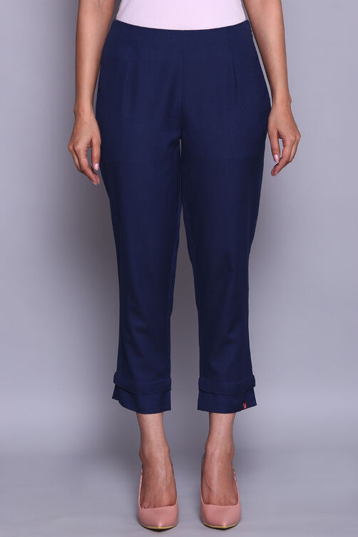 Green Bay Cotton Blend Solid Pant image number 2