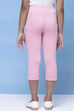 Black Cotton Lycra Capris image number 4