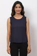 Indigo LIVA Printed Blazer Set image number 5