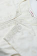 Off White Cotton Kalidar Kurta Churidar Suit Set image number 1