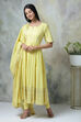 Red Cotton Anarkali Suit image number 0