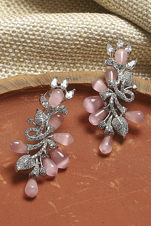 Light Pink Alloy Drop & Danglers image number 0