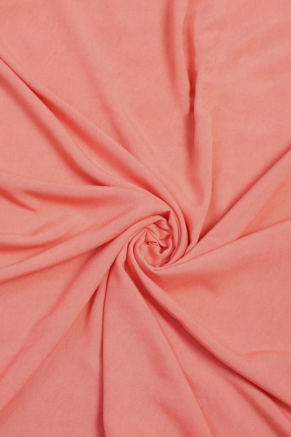 Salmon Pink Linen Digital Print Unstitched Suit Set image number 3