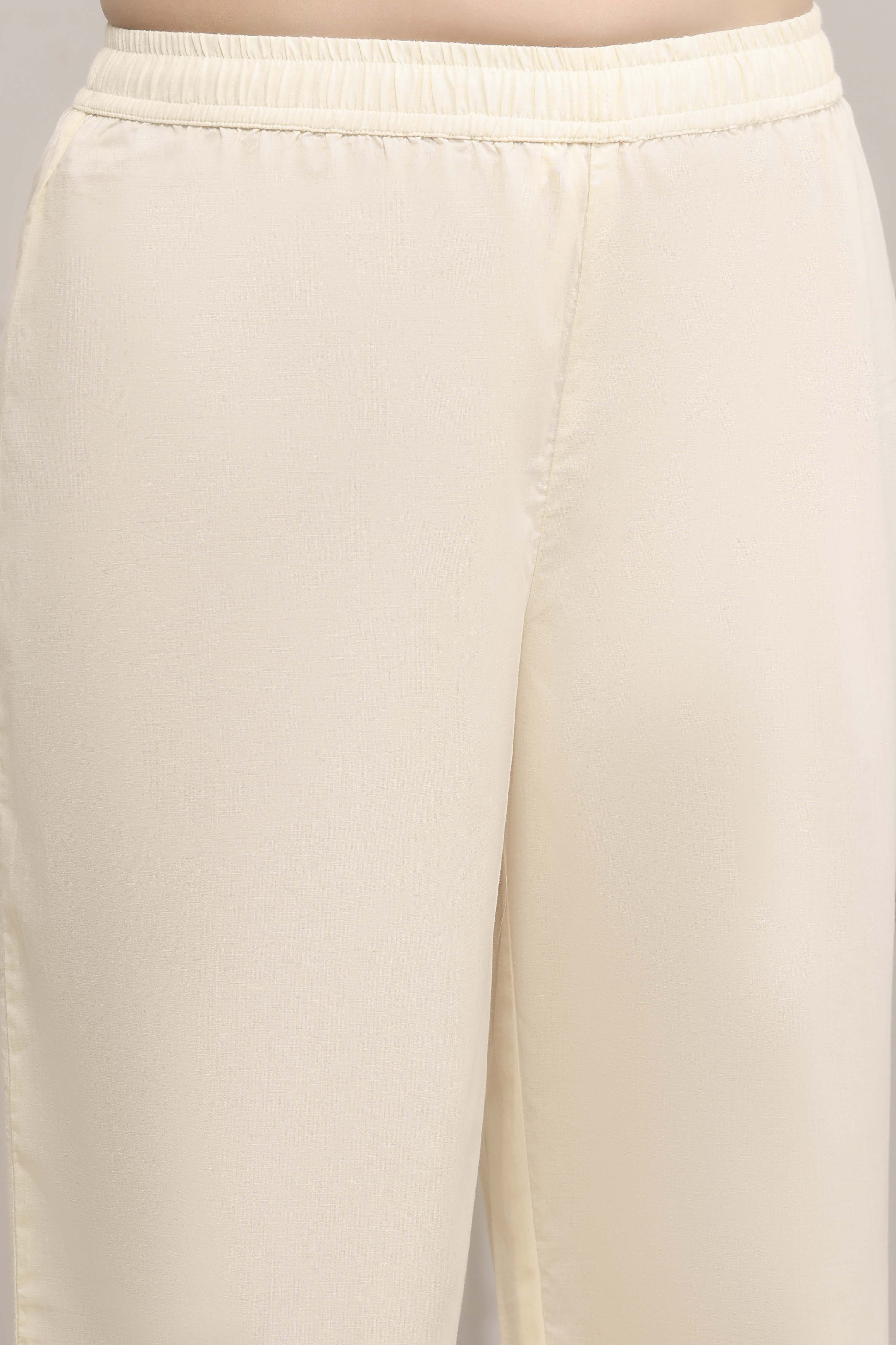 Pink Cotton Printed Anarkali Suit Set image number 2