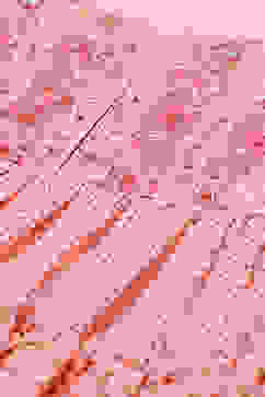 Pink Cotton Flared Fusion Printed Dress image number 1