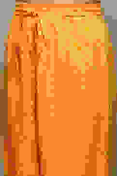 Orange Rayon Asymmetric Kurta Palazzo Suit Set image number 2